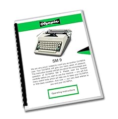 Olympia typewriter sm9 for sale  Delivered anywhere in USA 