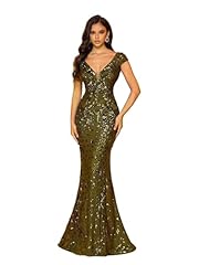 Womens sequined long for sale  Delivered anywhere in USA 