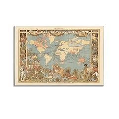 Gead vintage map for sale  Delivered anywhere in UK