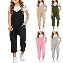 Girls jumpsuit adjustable for sale  Delivered anywhere in UK