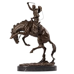 Statue cowboy occidental d'occasion  Livré partout en France