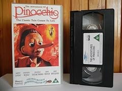 Adventures pinocchio vhs usato  Spedito ovunque in Italia 