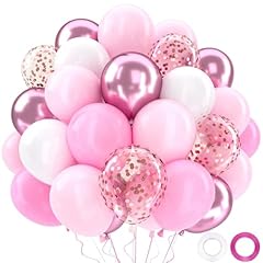 Palloncini compleanno rosa usato  Spedito ovunque in Italia 