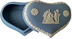 Blue jasperware shaped for sale  Delivered anywhere in UK