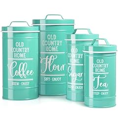 Dayyet teal canisters for sale  Delivered anywhere in USA 
