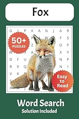 Fox word search for sale  Delivered anywhere in UK