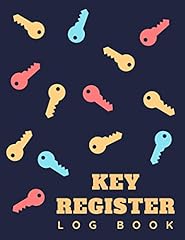 Key Register Log Book: Key Inventory Sheet, Key Control Log Book, Key Checkout System for Business and Personal Use, for Key Control and Key Security for sale  Delivered anywhere in Canada