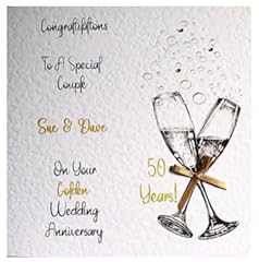 Golden wedding anniversary for sale  Delivered anywhere in UK