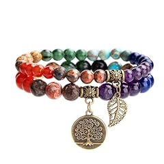 Farfume chakra bracelets for sale  Delivered anywhere in UK
