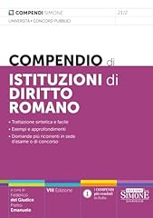 Compendio istituzioni diritto usato  Spedito ovunque in Italia 