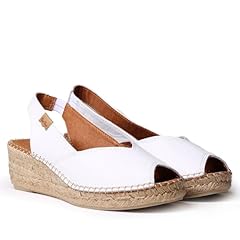 Espadrille compensée cuir d'occasion  Livré partout en France