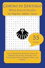 Camino santiago wordsearch for sale  Delivered anywhere in UK