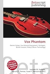 Vox phantom electric usato  Spedito ovunque in Italia 