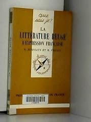 Litterat.belge expression fran d'occasion  Livré partout en Belgiqu