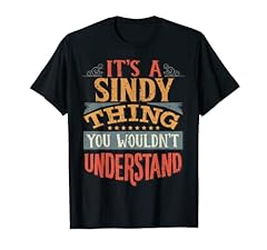 Sindy name shirt for sale  Delivered anywhere in UK