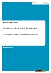 Aufmerksamkeit durch emotionen gebraucht kaufen  Wird an jeden Ort in Deutschland