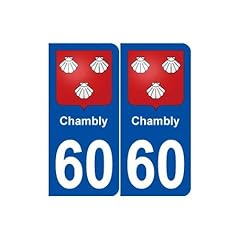 Chambly blason autocollant d'occasion  Livré partout en France