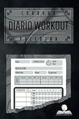 Logbook palestra diario usato  Spedito ovunque in Italia 