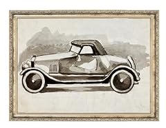 Vintage roadster wall for sale  Delivered anywhere in USA 