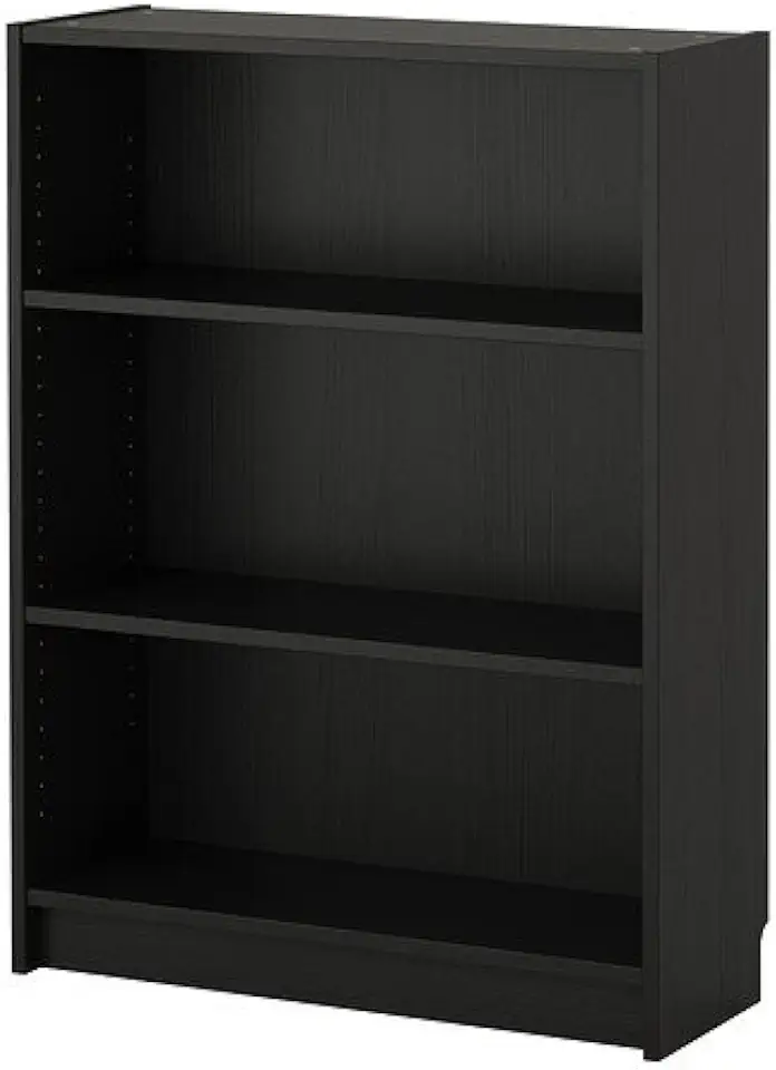 Begagnade, IKEA BILLY - bokhylla, brunsvart - 80 x 28 x 106 cm till salu  