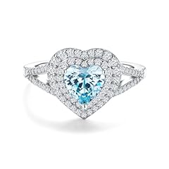 Randes aquamarine heart for sale  Delivered anywhere in USA 