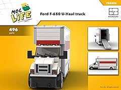 Ford F-650 U-Haul truck (Instruction Only): Moc Life for sale  Delivered anywhere in Canada