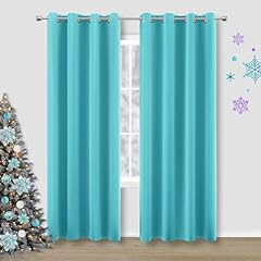 Turquoise window curtain for sale  Delivered anywhere in USA 