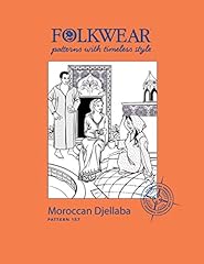 Folkwear moroccan djellaba for sale  Delivered anywhere in USA 