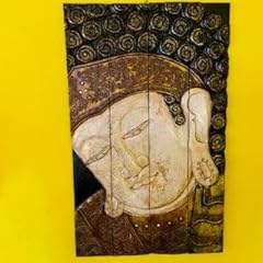 Buddha quadro etnico usato  Spedito ovunque in Italia 