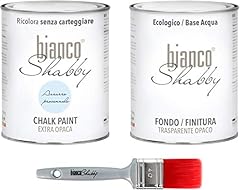 Chalk paint azzurro usato  Spedito ovunque in Italia 