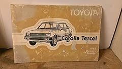 Corolla tercel 1982 for sale  Delivered anywhere in USA 