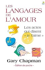 Langages amour actes d'occasion  Livré partout en Belgiqu