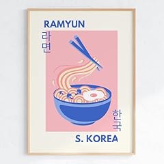 Korean food poster for sale  Delivered anywhere in USA 