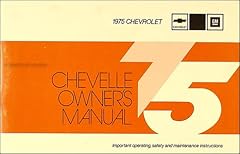 1975 chevelle owner for sale  Delivered anywhere in USA 