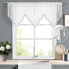 Wubodti white sheer for sale  Delivered anywhere in USA 