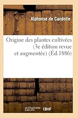 Origine plantes cultivées d'occasion  Livré partout en France