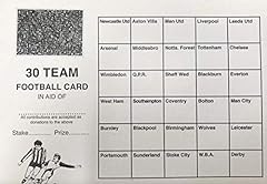 Football scratch cards for sale  Delivered anywhere in UK