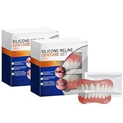 2pcs silicone denture for sale  Delivered anywhere in USA 