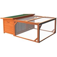 Pawhut rabbit hutch for sale  Delivered anywhere in UK