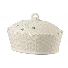 Belleek shamrock oval for sale  Delivered anywhere in USA 