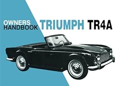 Triumph tr4a owners for sale  Delivered anywhere in UK