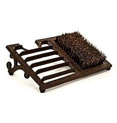 Vintage 3 in 1 Rustic Cast Iron Boot Scraper Brush for sale  Delivered anywhere in Ireland