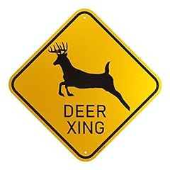 Deer crossing aluminum for sale  Delivered anywhere in USA 