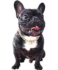 Gold chain dog for sale  Delivered anywhere in USA 