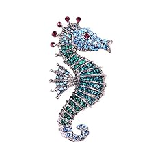 Sparkling rhinestone seahorse for sale  Delivered anywhere in USA 