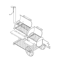 1301 smoker pit for sale  Delivered anywhere in USA 