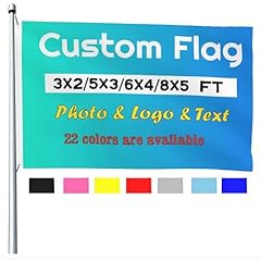 Personalised flags custom for sale  Delivered anywhere in UK