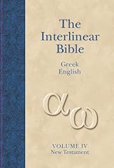 Interlinear greek english for sale  Delivered anywhere in USA 