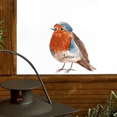 Personalised robin christmas for sale  Delivered anywhere in UK