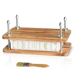 Brown wooden book for sale  Delivered anywhere in USA 